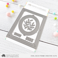 Oval Deco Frame - Creative Cuts
